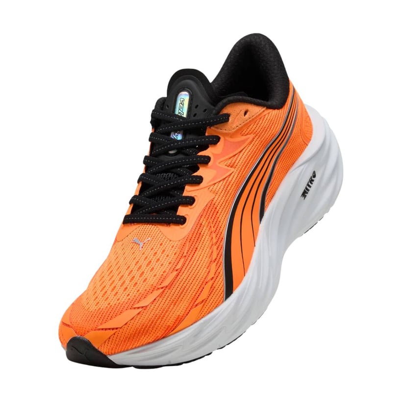 Puma Velocity NITRO 4 Shoes Orange Black AW25