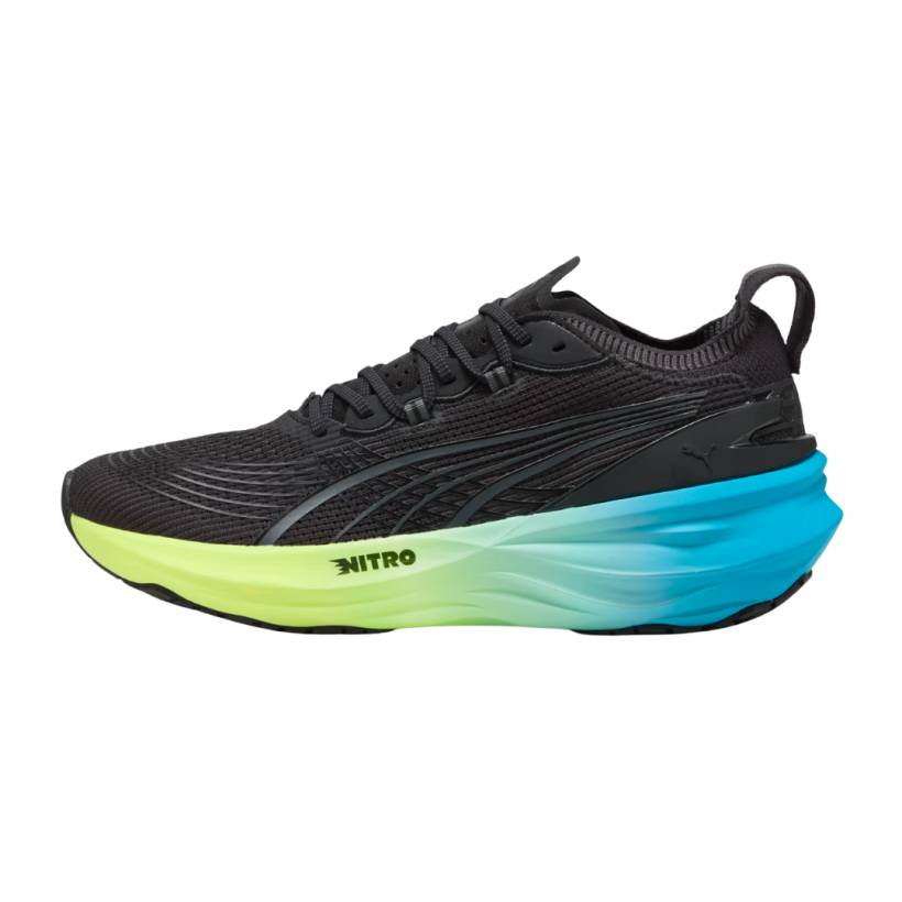 Puma ForeverRun NITRO 2 Shoes Black Blue AW25