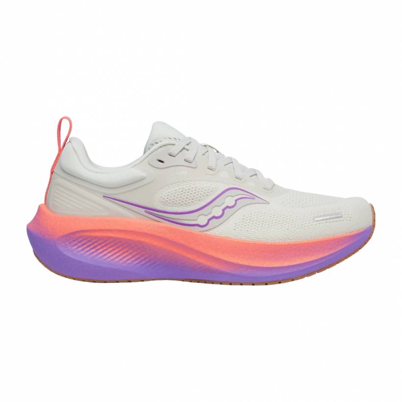 Zapatillas Saucony Surge 3 Blanco Morado AW25 Mujer
