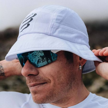 Boné Compressport Ice Bob Branco