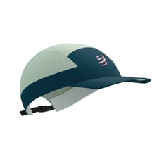 Gorra Compressport 5 Panel Light Verde Rosa