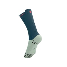 Calzini Compressport Pro v4.0 Bike Blu Verde 2