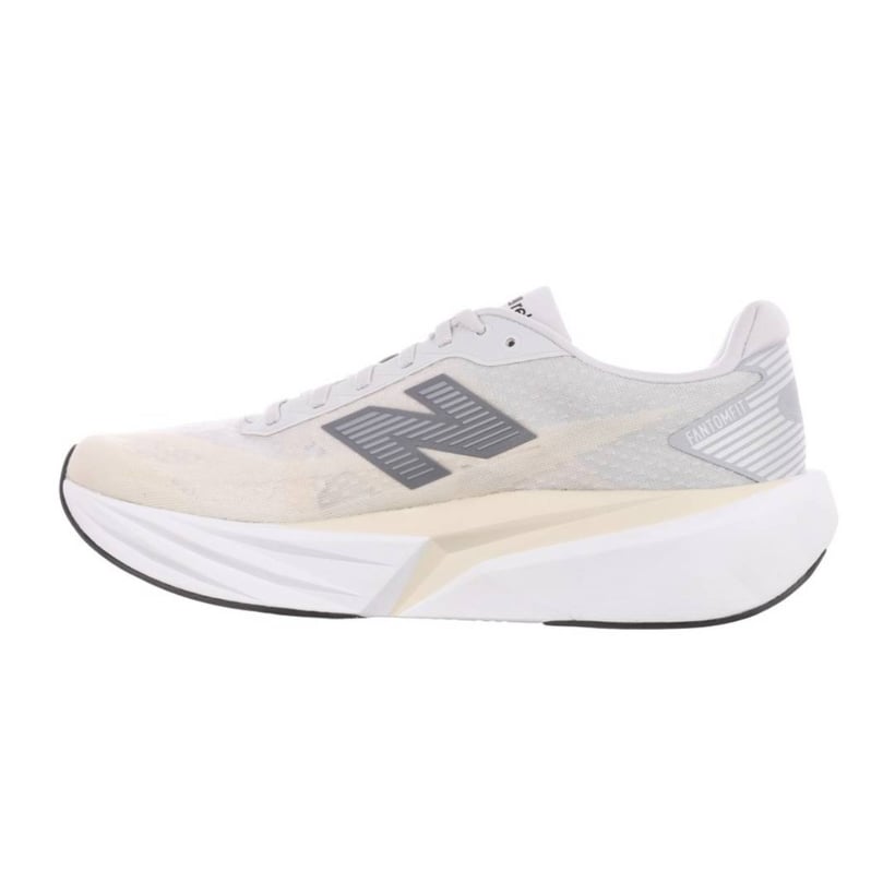 Tênis New Balance FuelCell Rebel v5 Bege Cinza...
