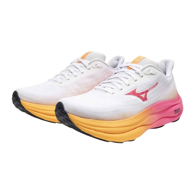 Chaussures Mizuno Wave Sky 9 Hanabi Blanc Rose...