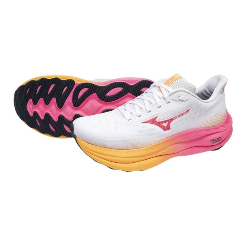 Mizuno Wave Sky 9 Hanabi White Pink AW25 Unisex...