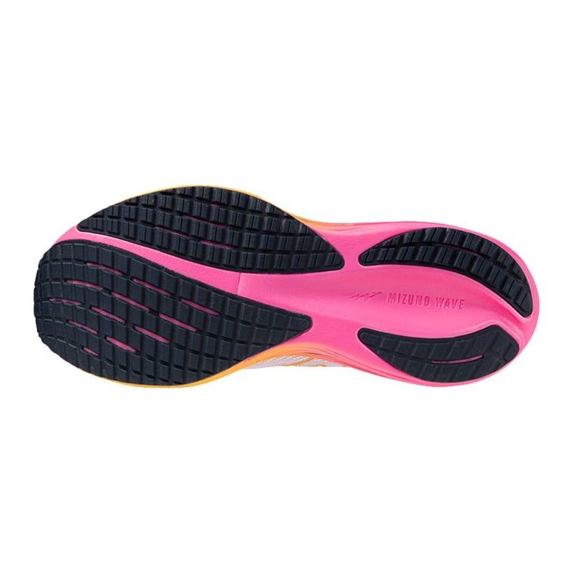 Tênis Mizuno Wave Rider 29 Branco Rosa AW25...