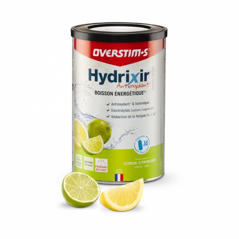 Bebida Energética Overstims Hydrixir Antioxidante 600 g Limón