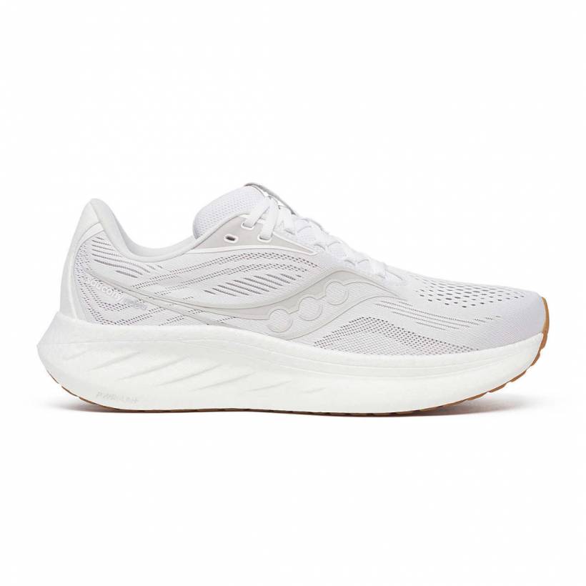 Schuhe Saucony Ride 18 Weiß AW25