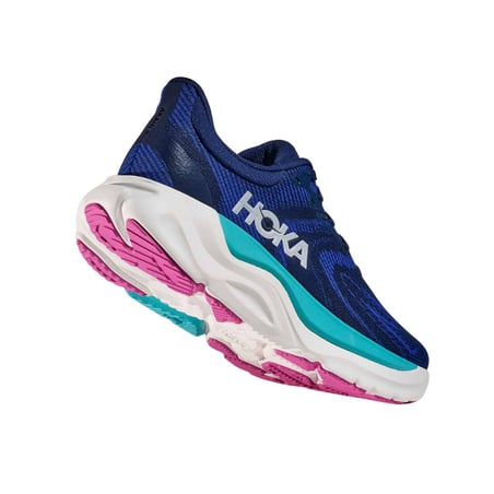 Scarpe Hoka Arahi 8 Blu Bianco AW25 Donna