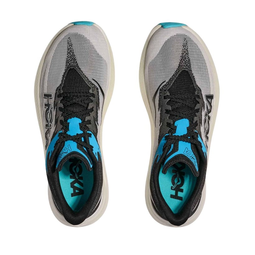 Hoka Rocket X 3 Schuhe Grau Schwarz AW25 Unisex