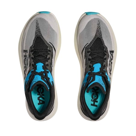 Buty Hoka Rocket X 3 Szaro-Czarne AW25 Unisex