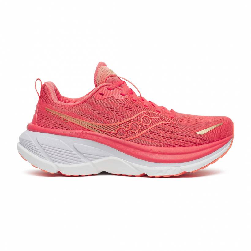 Chaussures Saucony Hurricane 25 Rose AW25 Femme