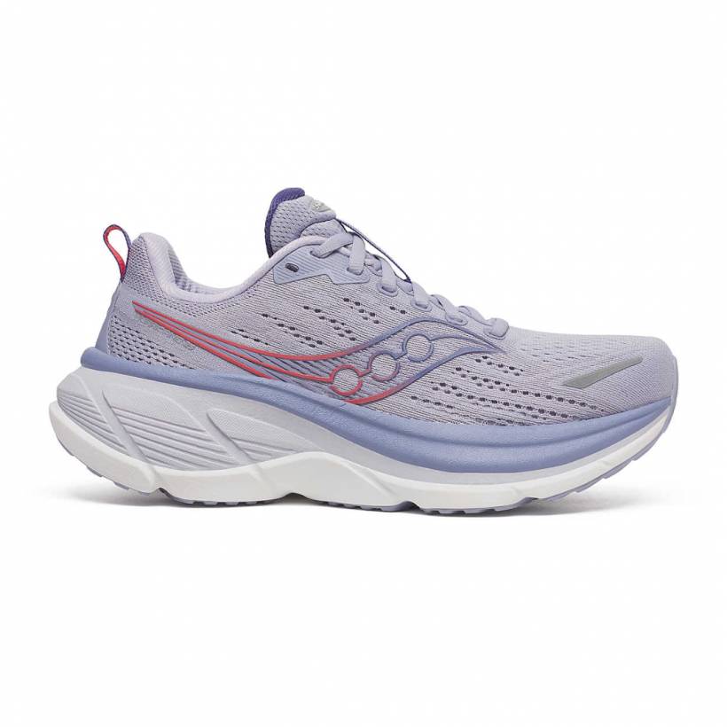 Saucony Hurricane 25 Lila Weiß AW25 Damen Schuhe