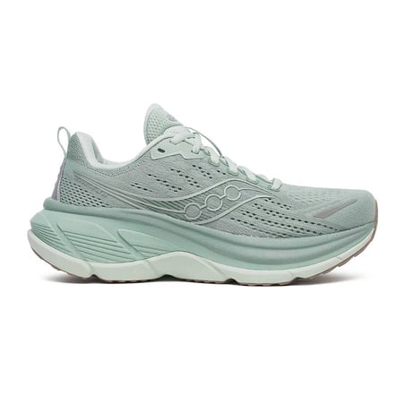 Zapatillas Saucony Hurricane 25 Verde AW25 Mujer