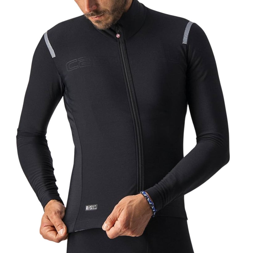 Castelli Tutto Nano RoS Langarmtrikot Schwarz