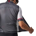 Chaleco Castelli Cortavientos Aria Gris Oscuro Hombre