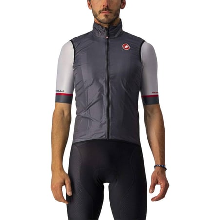 Giacca a vento da uomo Castelli Aria Grigio Scuro