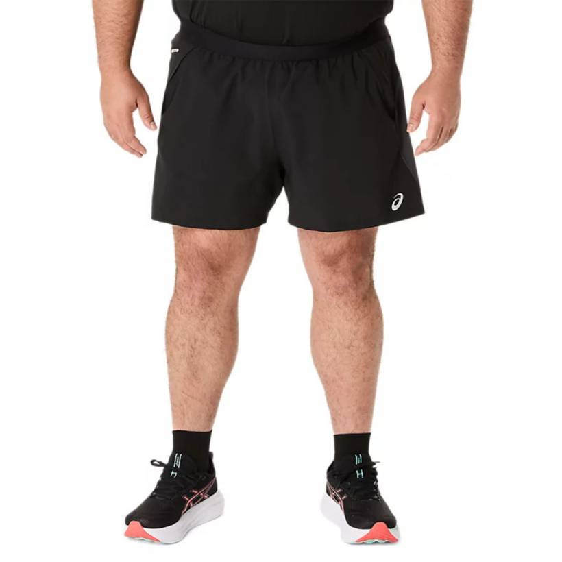 Short Asics Road 5in Noir