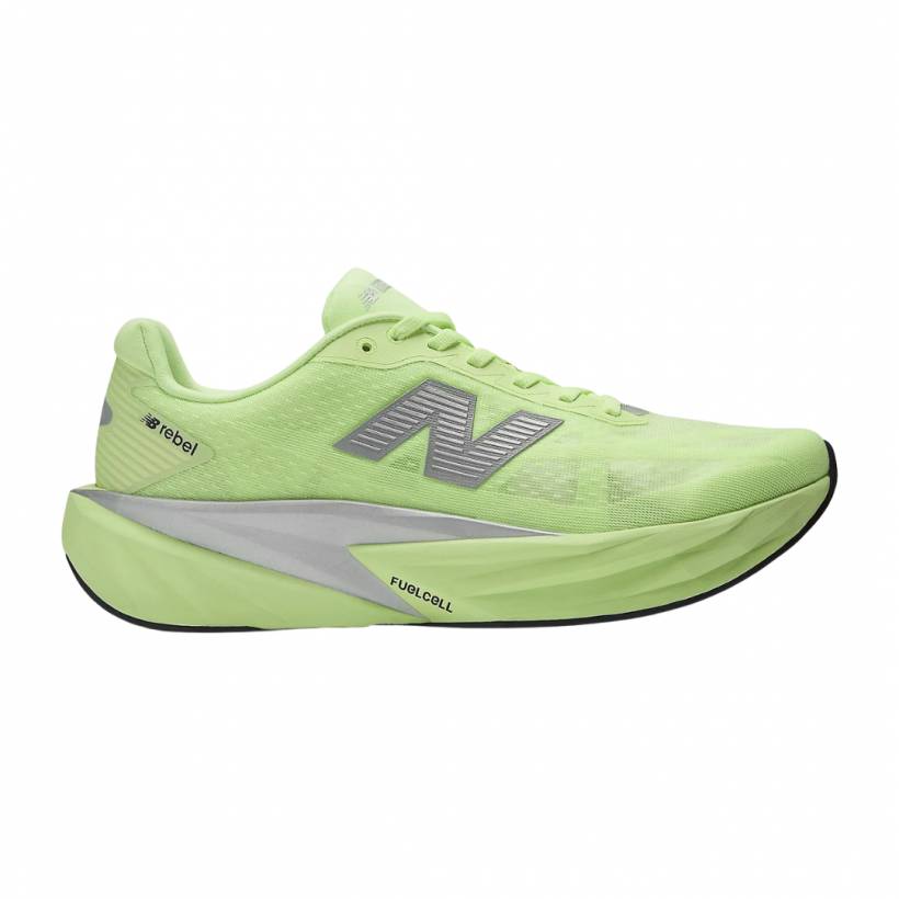 Scarpe New Balance FuelCell Rebel v5 Verde Grigio AW25
