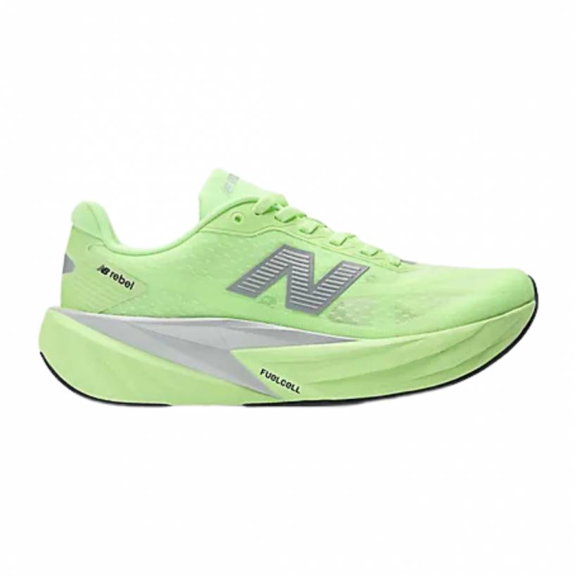 New Balance FuelCell Rebel v5 Schuhe Grün Grau AW25 Damen