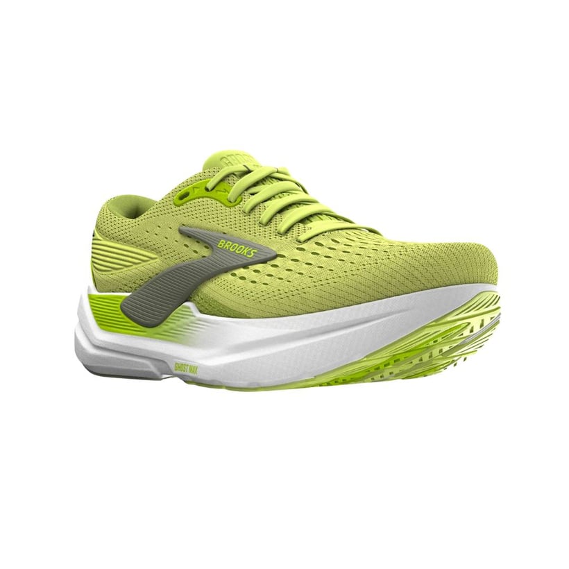 Brooks Ghost Max 3 Groen Wit AW25 Sneakers