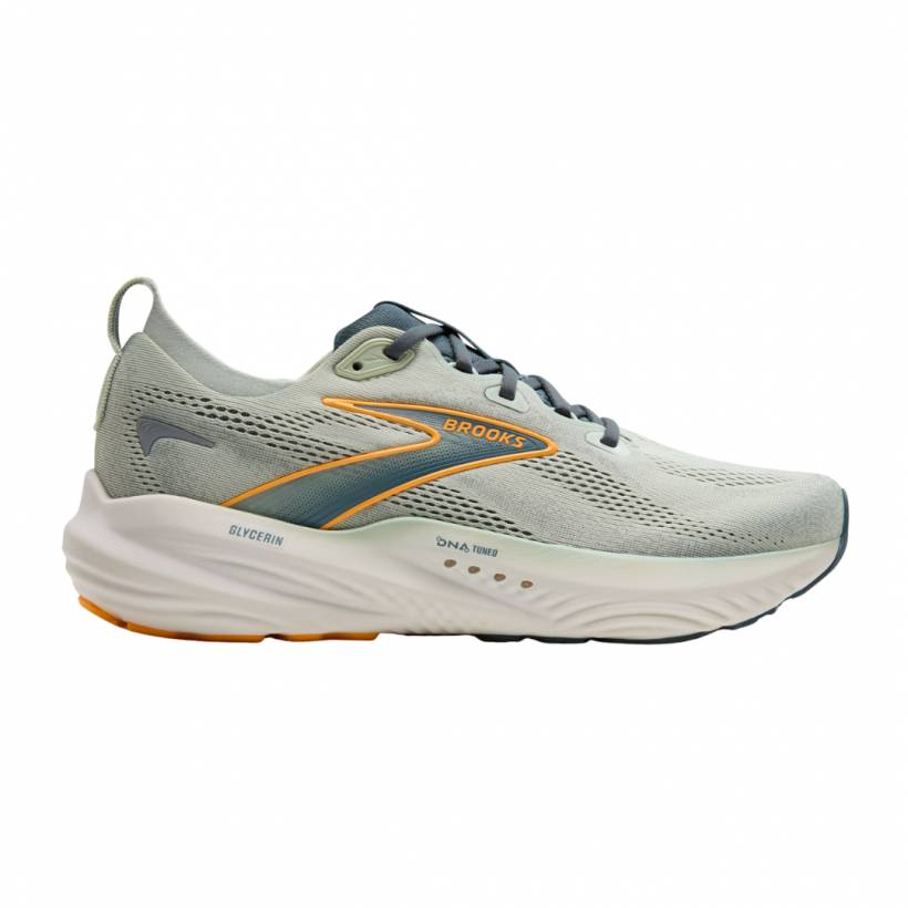 Brooks Glycerin 22 Grijs Oranje AW25 Sneakers