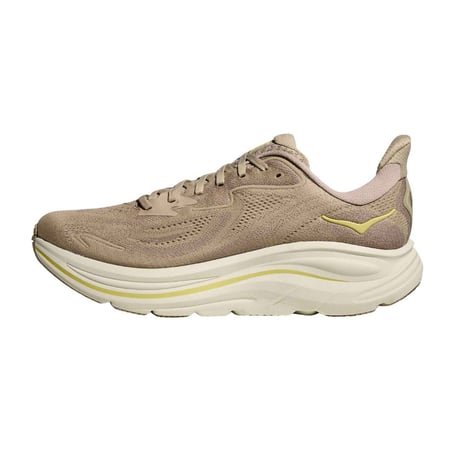 Hoka Clifton 10 Beige Yellow Shoes AW25