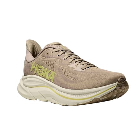 Hoka Clifton 10 Schuhe Beige Gelb AW25