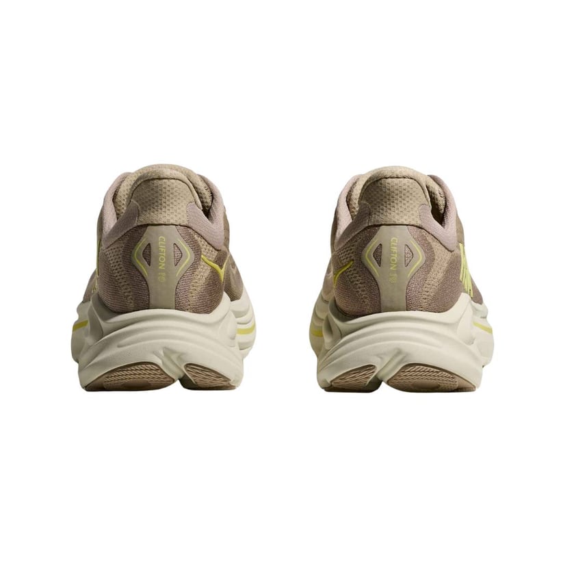 Hoka Clifton 10 Schuhe Beige Gelb AW25