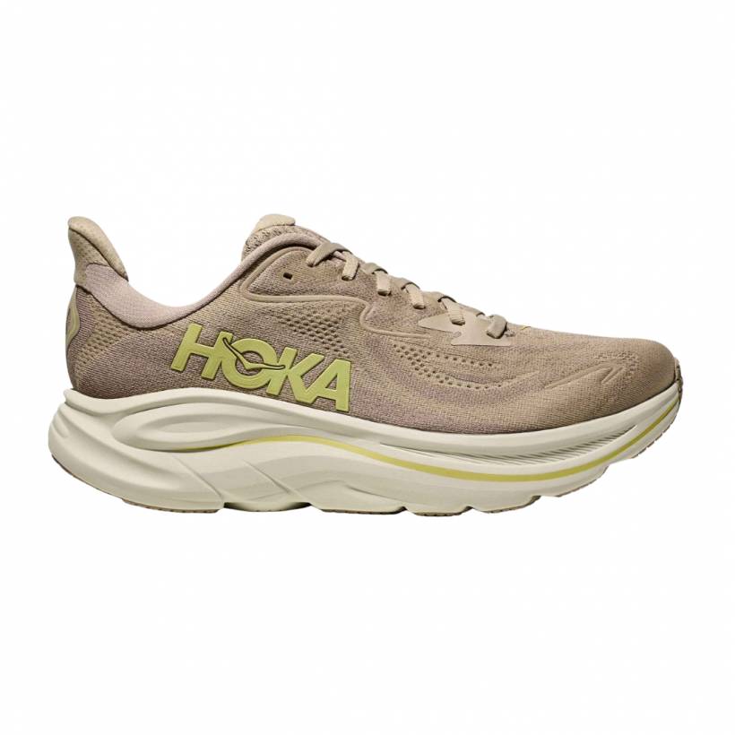 Hoka Clifton 10 Beige Geel AW25 Sneakers