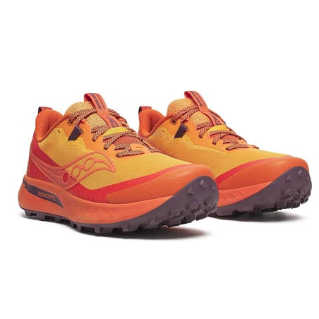 Scarpe Saucony Peregrine 15 Arancione Giallo AW25