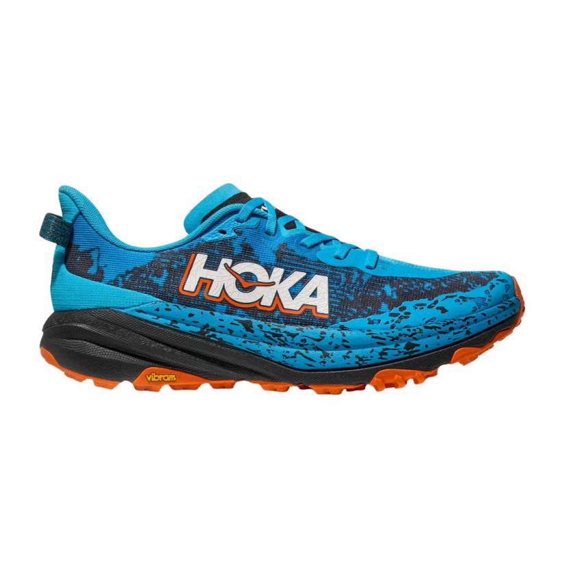 Hoka Speedgoat 6 Shoes Blue Black AW25