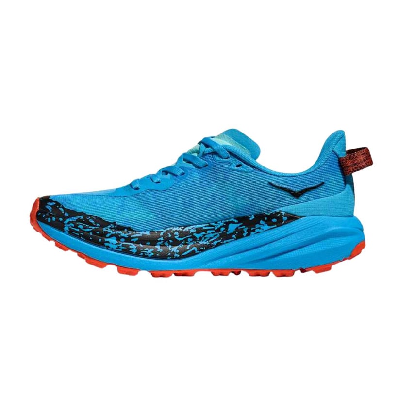 Tênis Hoka Speedgoat 6 Azul Laranja AW25 Feminino