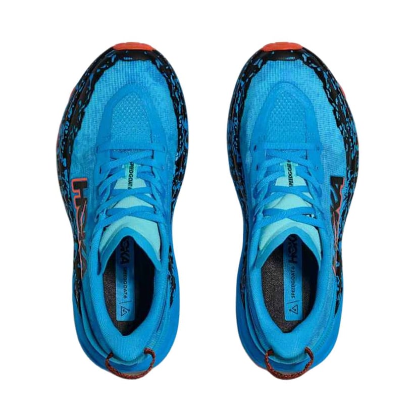 Hoka Speedgoat 6 Shoes Blue Orange AW25 Women