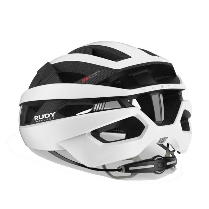Rudy Project Rebel Carbon Helm Mattweiß