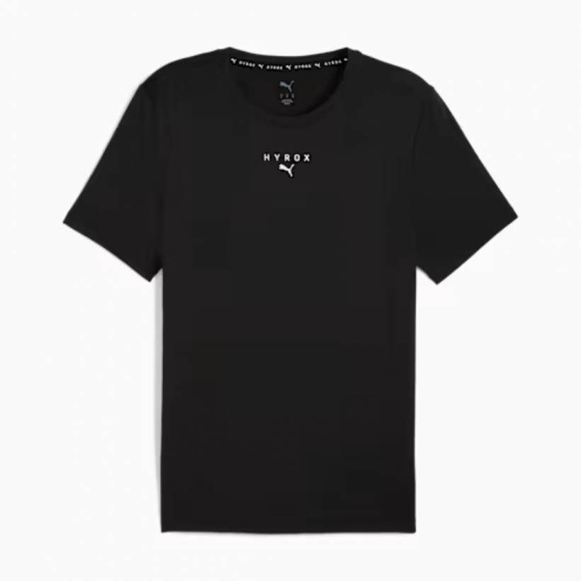 Camiseta Puma Hyrox Cloudspun ThermoAdapt Tee Manga Curta Preto