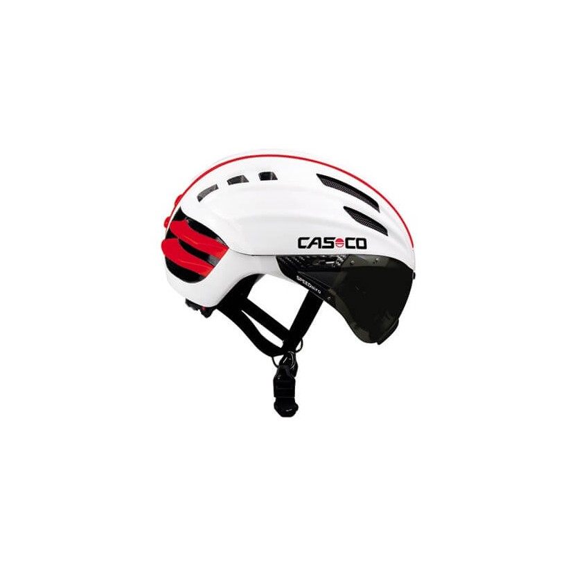Helmet Cas Co SPEEDairo White Red