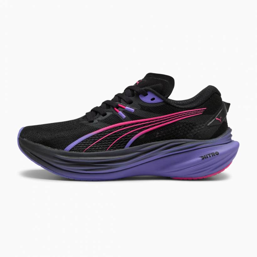 Chaussures Puma Deviate NITRO 3 DIGITOKYO Noir Violet AW25 Femme