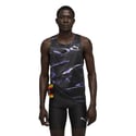 Camiseta Puma Raceday Ultraspun Sem Mangas Preto Roxo