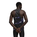 Camiseta Puma Raceday Ultraspun Sem Mangas Preto Roxo