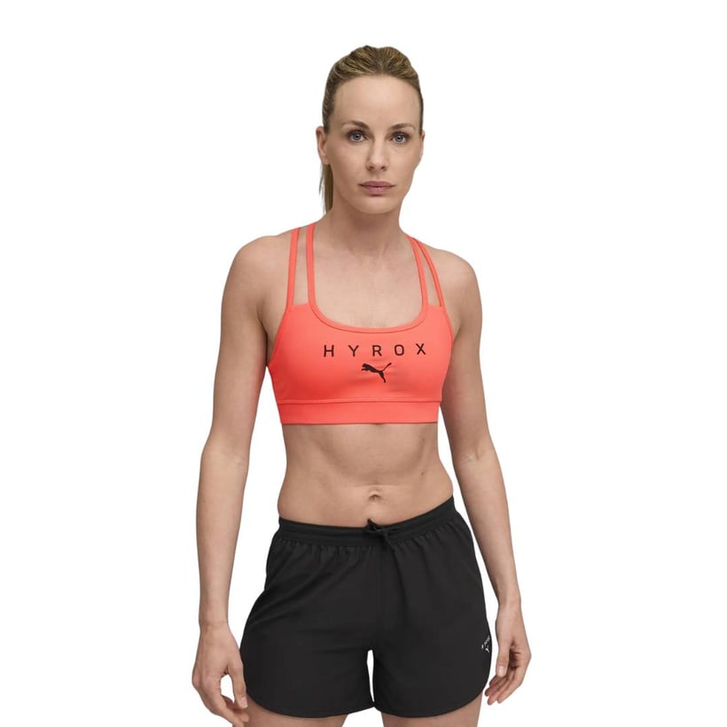 Puma Hyrox Move Red Sports Bra
