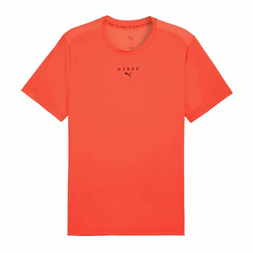 Puma Hyrox Cloudspun ThermoAdapt T-shirt met korte mouwen, oranje