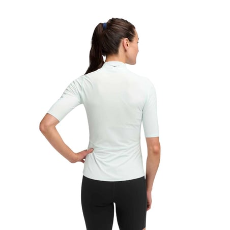 T-shirt Hoka SkyBreeze Manches Courtes Gris Clair