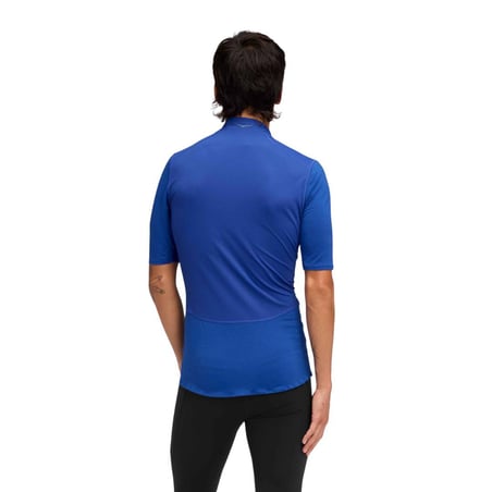 Camiseta Hoka SkyBreeze de Manga Curta Azul