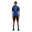 Camiseta Hoka SkyBreeze de Manga Curta Azul