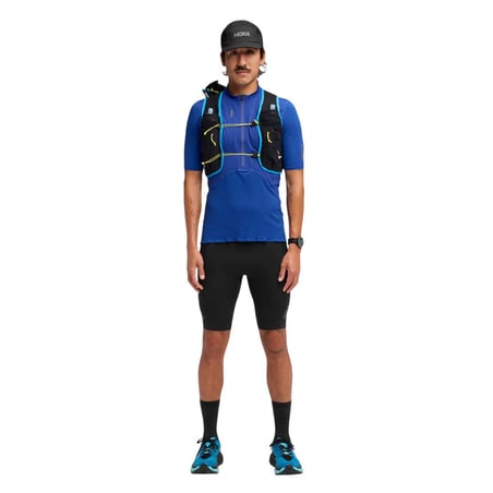 T-shirt Hoka SkyBreeze Manches Courtes Bleu