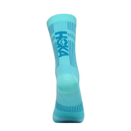 Hoka Trail Run Crew Socken Blau