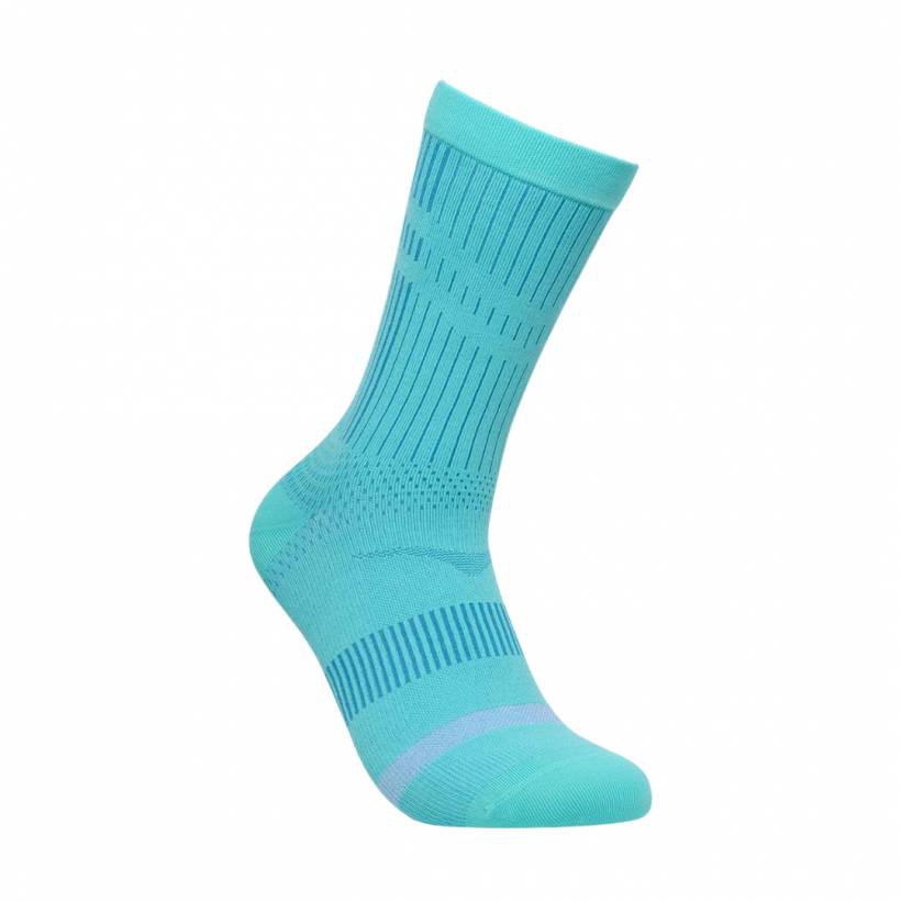 Hoka Trail Run Crew Sokken Blauw