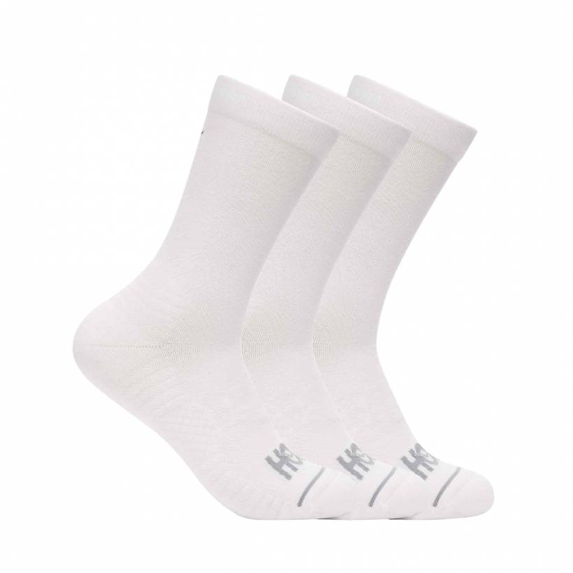 Hoka Sokken Driepack Wit Unisex