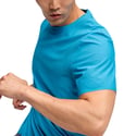 Camiseta Hoka Airolite 2.0 Manga Curta Azul